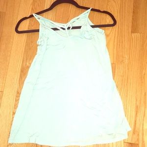 Free people summer light blue flows top/dress❄️☀️